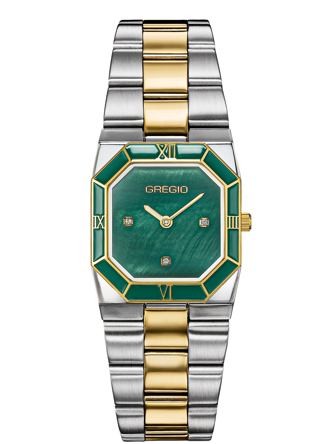 GREGIO Isabel Two Tone Stainless Steel Bracelet GR600041